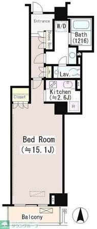 恵比寿ガーデンテラス弐番館の物件間取画像